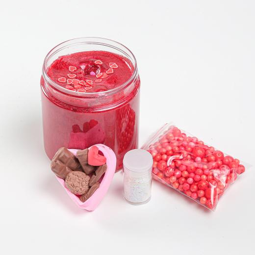 MamaSima Chocolate Heart Themed Slime