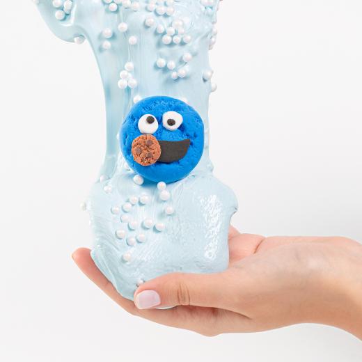 MamaSima Cookie Monster Themed Slime