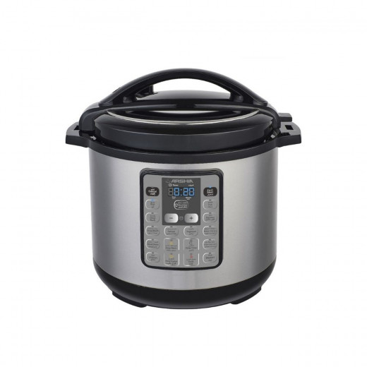 Arshia Digital Pressure Cooker , 10Litre ,1400 watts , Black