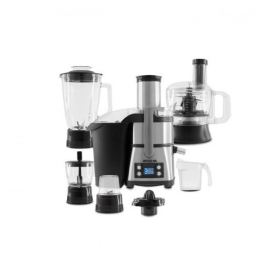 Arshia Premium 6 in 1 Juicer Extractor 800W Unique Detachable Parts