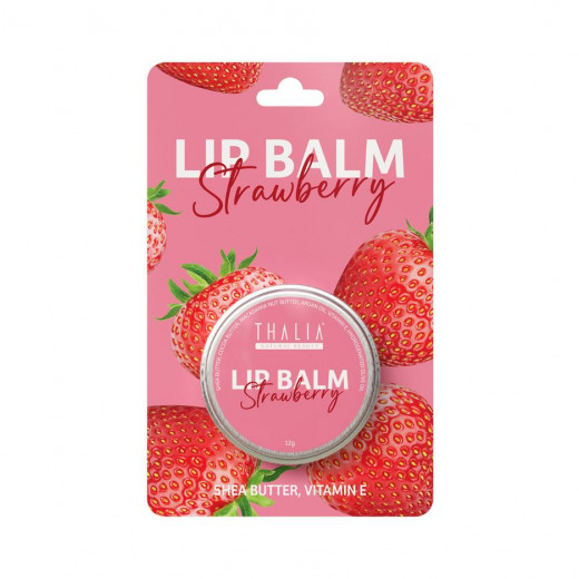 Thalia Strawberry Lip Balm With Shea Butter & Vitamin E 12g