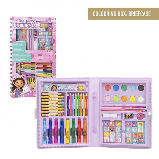 Cerda - Colouring Stationery Set Box Gabby´S Dollhouse