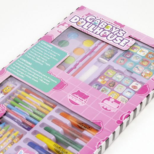 Cerda - Colouring Stationery Set Box Gabby´S Dollhouse