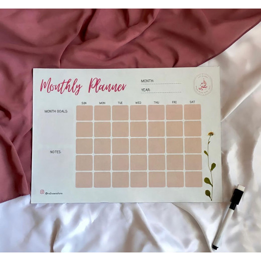 Magnetic monthly planner, A3, 3pieces