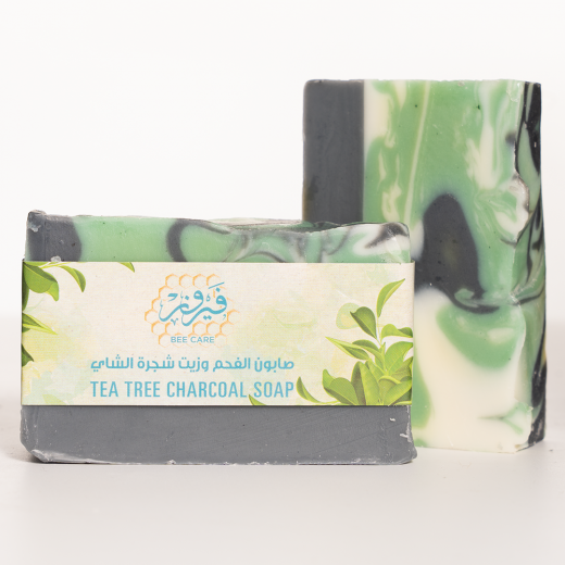 Fairouz Bee Care Tea tree Charcoal Soap