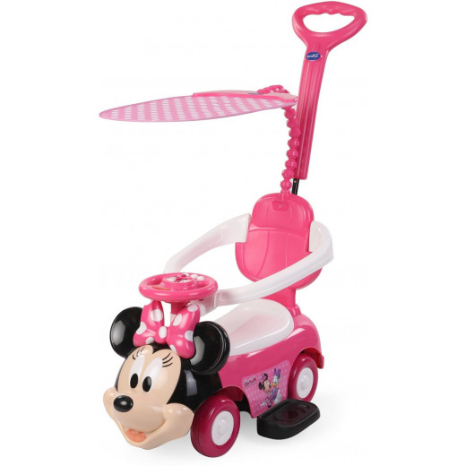 Push Car With Hand And Umbrella, Minnie Mouse