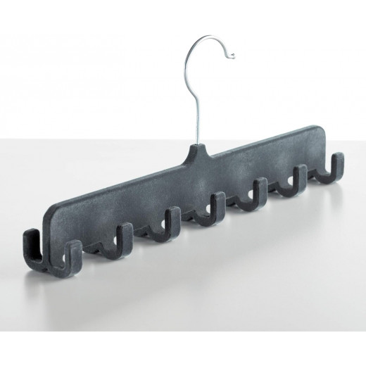 Rayen | Belt Hanger | Capacity for 14 units | Dark grey colors | Belt-hanging hanger or other accessories | Dimensions: 31.5 x 14.4 x 4.5 cm