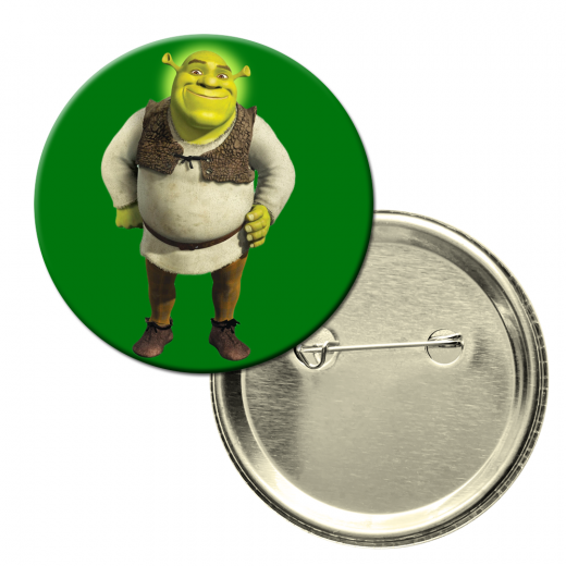Button badge - Shrek 2