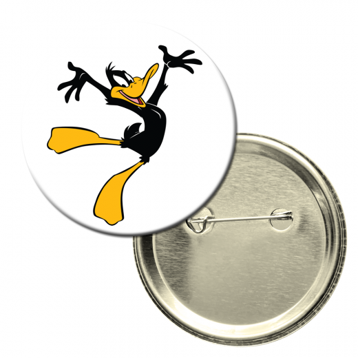 Button badge - Daffy Duck
