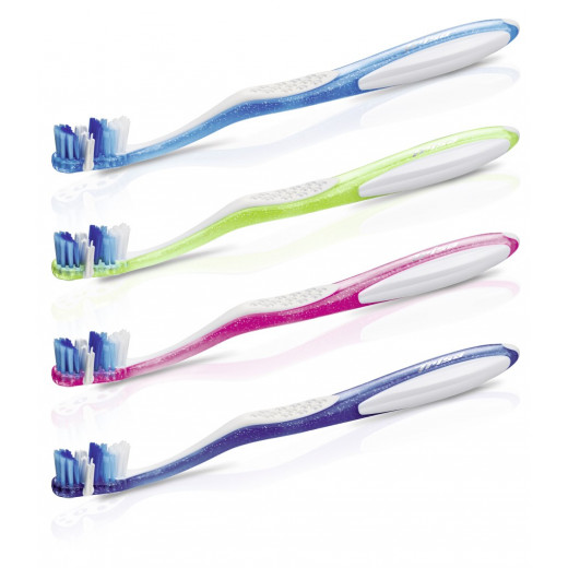 Trisa Perfect White Toothbrush, blue and white