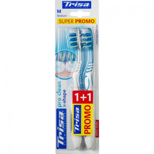 Trisa Pro-Clean  Medium 1+1