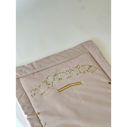 Pearly Pink Velvet Prayer Mat 120*73*2