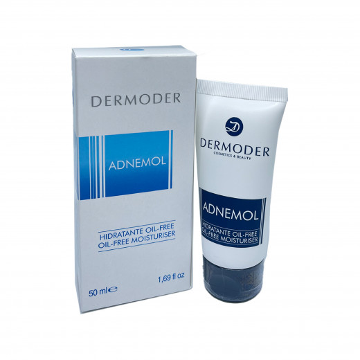 Dermoder, ADNEMOL moisturizing cream for acne-prone skin, Oil free, 50 ml