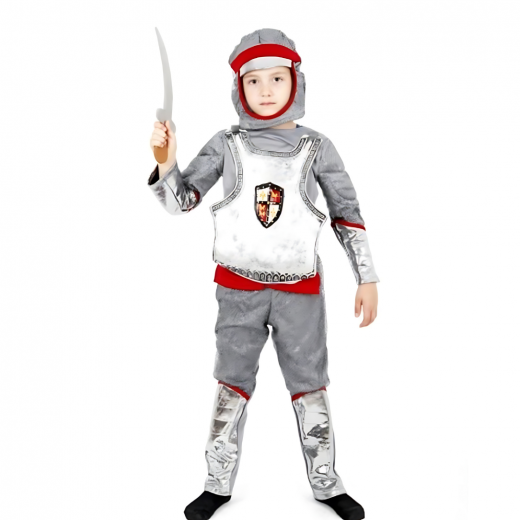 George, Knight Costume, Grey ,  years