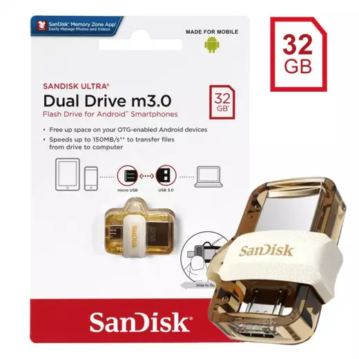 Sandisk ultra dual drive m3.0 32GB