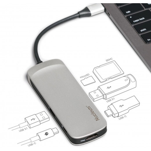 Nucleum USB-C Hub by Kingston