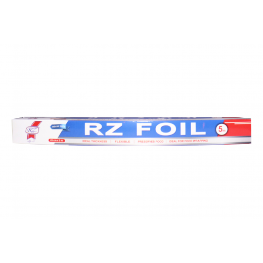 RZ Aluminum Foil House Hold Rolls 45 Cm* 5 m