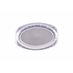 RZ Aluminum Container Oval Shape Platter 42cm - 25 PCS