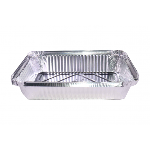 RZ Aluminum Container Square 20cm - 50 PCS