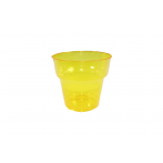 Plastic Cups Crystal 7oz  Orange - 25 PCS