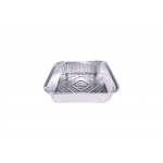 RZ Aluminum Container Square 25cm - 50 PCS