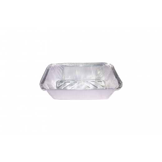 RZ Aluminum Container Rectangle 24 cm - 50 PCS