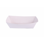 Paper Container Meal Tray White Large