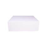 Paper Container Cake Box white - 30 5*30 5*10  cm - 5 Pieces